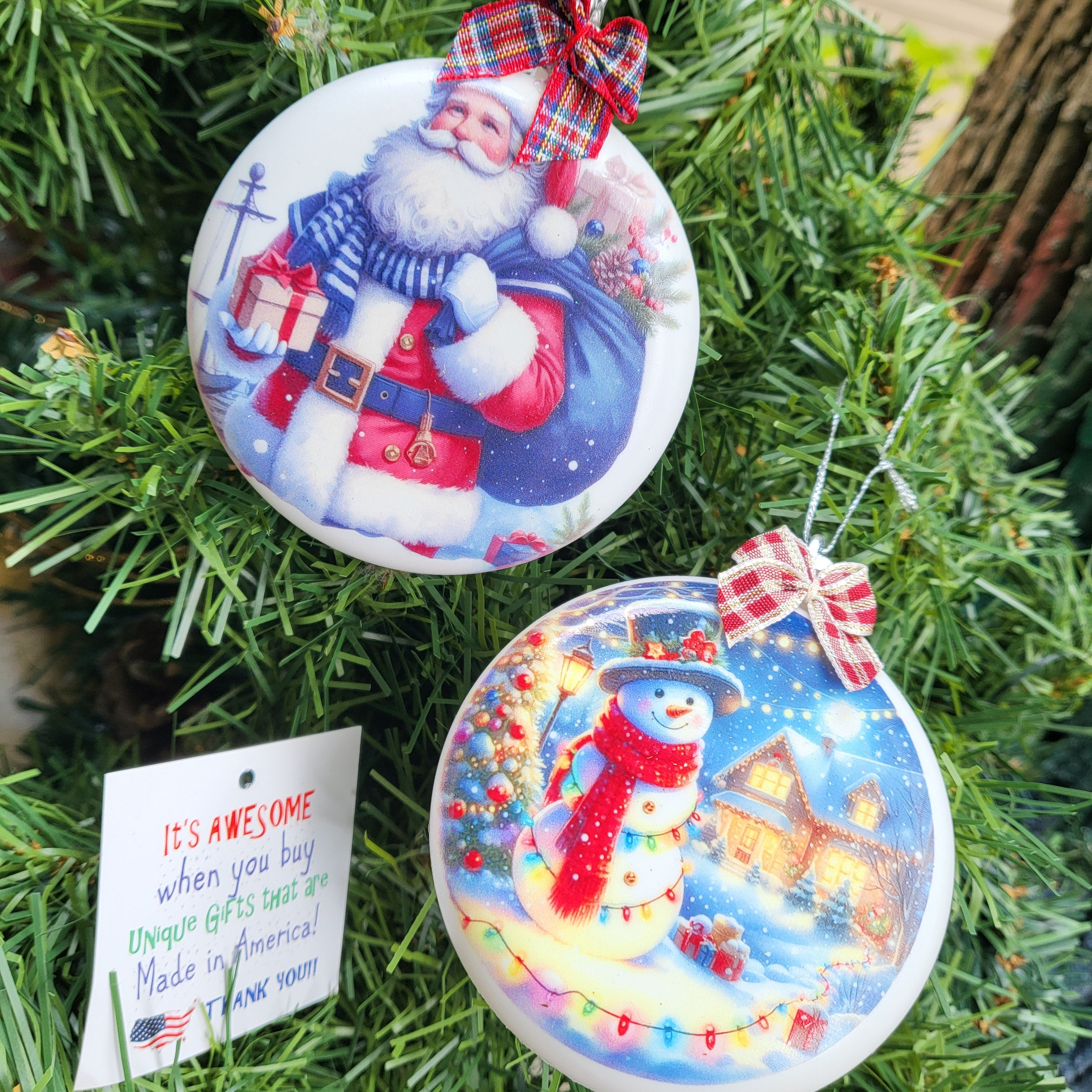 Ball Art Ornaments