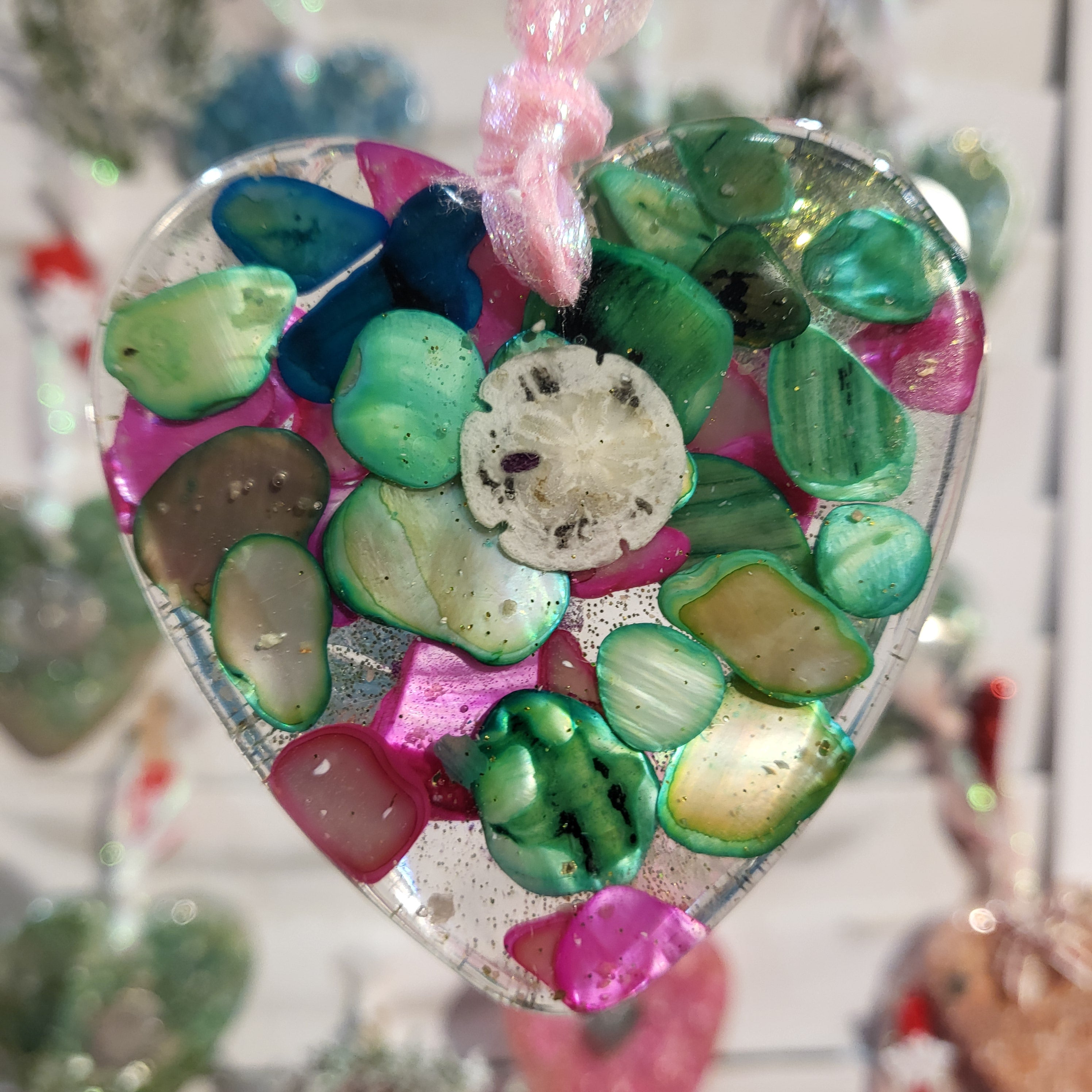 Heart of the Sea Crushed Shell 4 Mini Sanddollar embellishment
